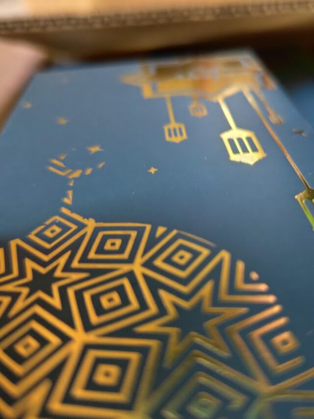 sampul raya hot stamping